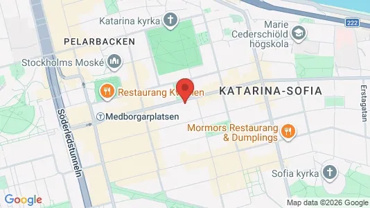 Apartments for rent i Södermalm - kort over placeringen