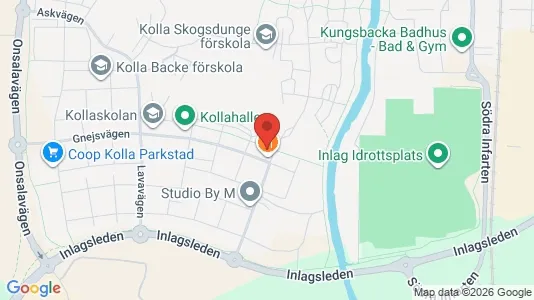 Apartments for rent i Kungsbacka - kort over placeringen