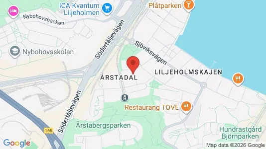 Apartments for rent i Södermalm - kort over placeringen