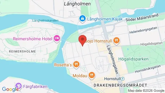 Apartments for rent i Södermalm - kort over placeringen