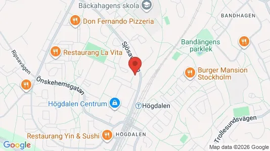 Apartments for rent i Stockholm South - kort over placeringen