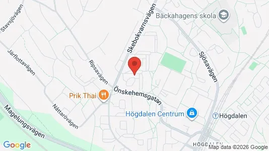 Apartments for rent i Stockholm South - kort over placeringen