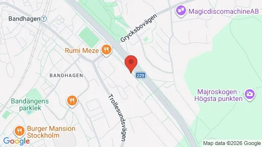 Apartments for rent i Stockholm South - kort over placeringen
