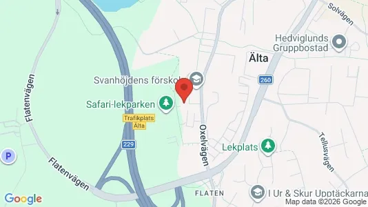 Apartments for rent i Nacka - kort over placeringen