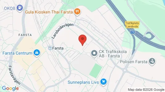 Apartments for rent i Stockholm South - kort over placeringen