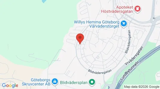 Apartments for rent i Västra hisingen - kort over placeringen