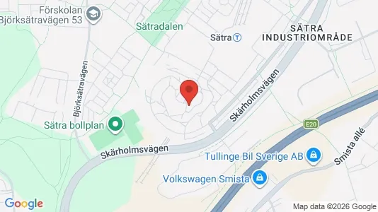 Apartments for rent i Stockholm South - kort over placeringen