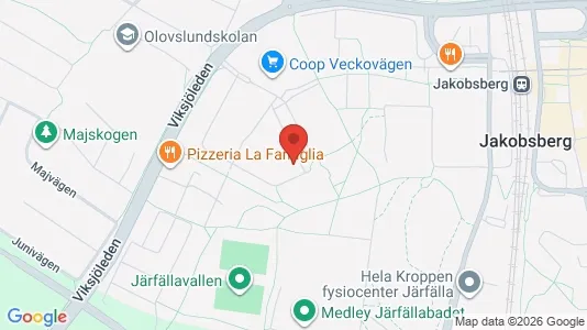 Apartments for rent i Järfälla - kort over placeringen