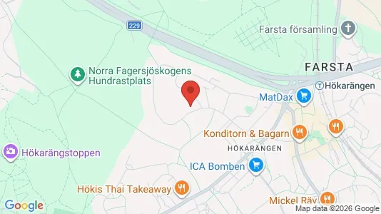Apartments for rent i Stockholm South - kort over placeringen