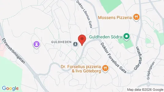 Apartments for rent i Gothenburg City Centre - kort over placeringen