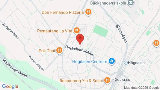 Apartments for rent i Stockholm South - kort over placeringen