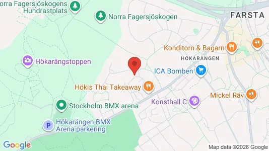 Apartments for rent i Stockholm South - kort over placeringen