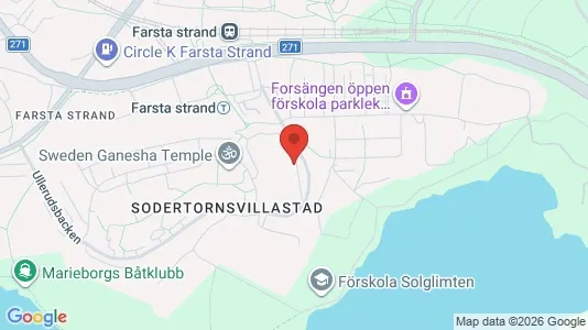 Apartments for rent i Stockholm South - kort over placeringen