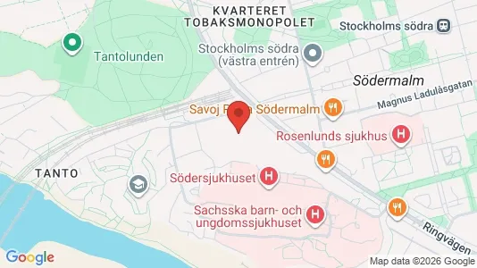 Apartments for rent i Södermalm - kort over placeringen