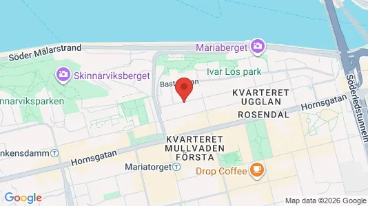 Apartments for rent i Södermalm - kort over placeringen