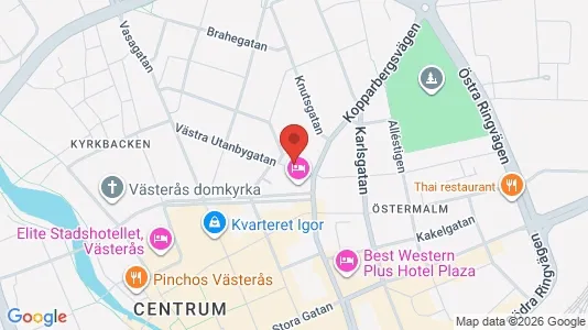 Apartments for rent i Västerås - kort over placeringen