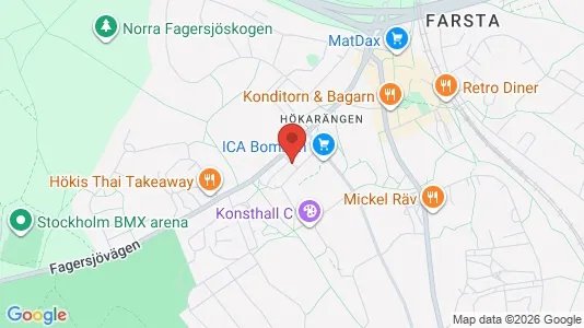 Apartments for rent i Stockholm South - kort over placeringen