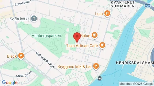 Apartments for rent i Södermalm - kort over placeringen