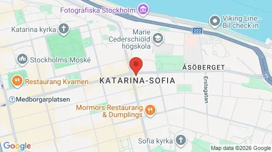 Apartments for rent i Södermalm - kort over placeringen