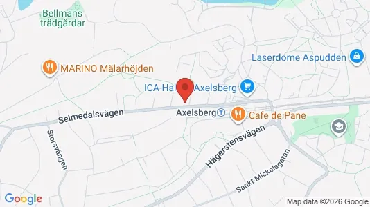 Apartments for rent i Stockholm South - kort over placeringen