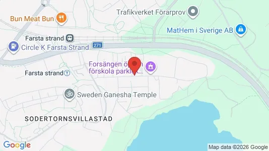 Apartments for rent i Stockholm South - kort over placeringen
