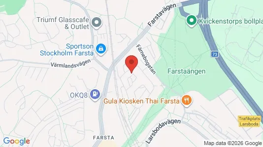Apartments for rent i Stockholm South - kort over placeringen