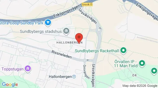 Apartments for rent i Sundbyberg - kort over placeringen