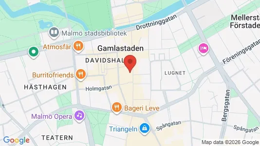 Apartments for rent i Malmö City - kort over placeringen