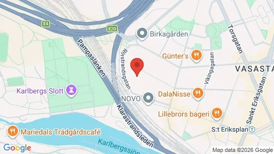 Apartments for rent i Vasastan - kort over placeringen
