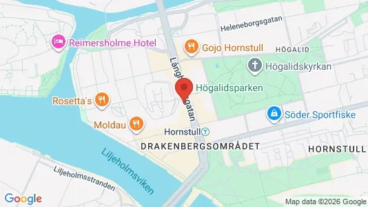 Apartments for rent i Södermalm - kort over placeringen