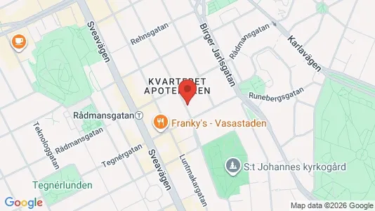 Apartments for rent i Vasastan - kort over placeringen