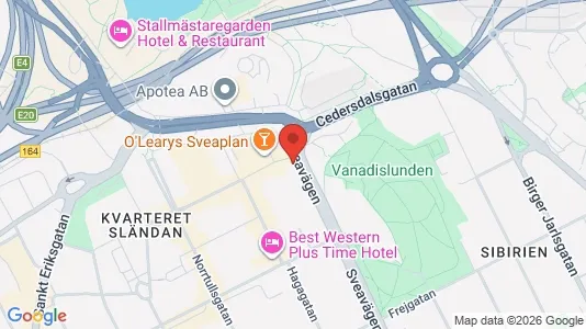 Apartments for rent i Vasastan - kort over placeringen