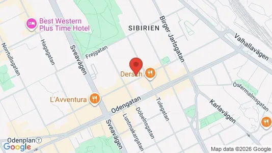 Apartments for rent i Vasastan - kort over placeringen