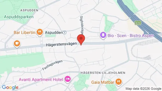 Apartments for rent i Stockholm South - kort over placeringen