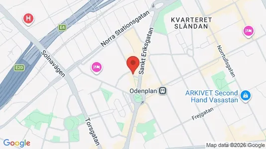 Apartments for rent i Vasastan - kort over placeringen