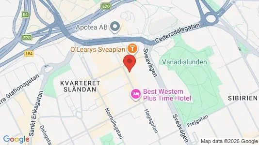 Apartments for rent i Vasastan - kort over placeringen