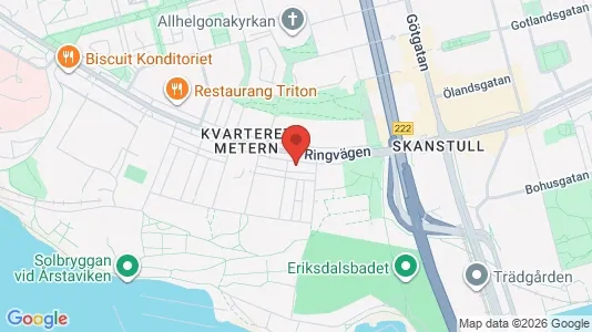 Apartments for rent i Södermalm - kort over placeringen