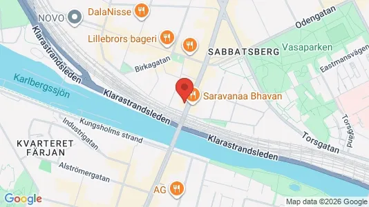 Apartments for rent i Vasastan - kort over placeringen