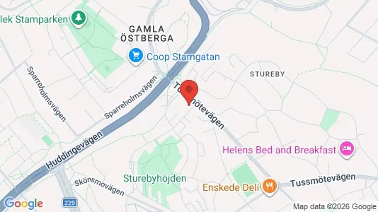 Apartments for rent i Stockholm South - kort over placeringen