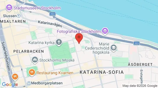 Apartments for rent i Södermalm - kort over placeringen