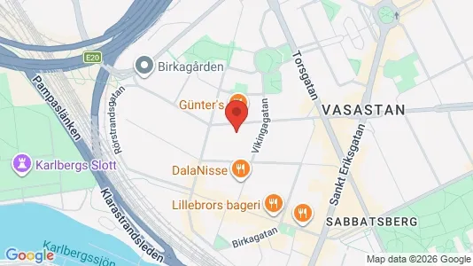 Apartments for rent i Vasastan - kort over placeringen
