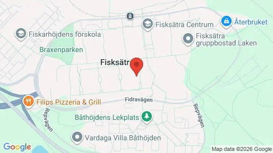 Apartments for rent i Nacka - kort over placeringen