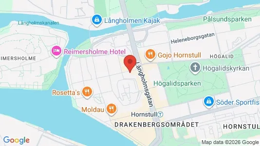 Apartments for rent i Södermalm - kort over placeringen