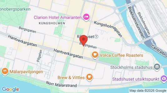 Apartments for rent i Kungsholmen - kort over placeringen