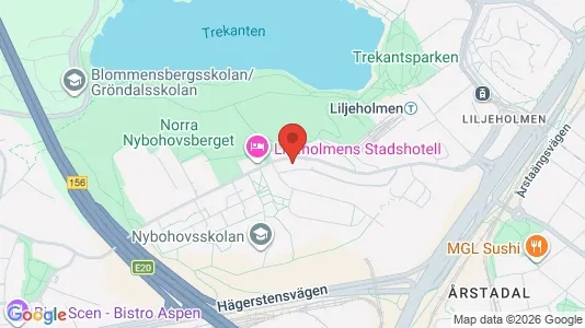 Apartments for rent i Södermalm - kort over placeringen