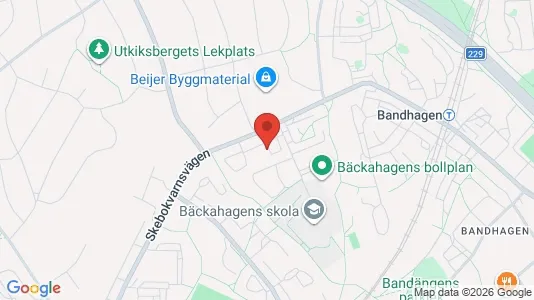 Apartments for rent i Stockholm South - kort over placeringen