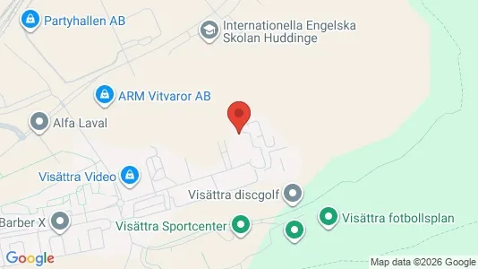 Apartments for rent i Huddinge - kort over placeringen