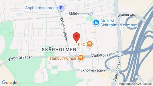 Apartments for rent i Stockholm South - kort over placeringen
