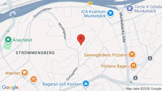 Apartments for rent i Örgryte-Härlanda - kort over placeringen