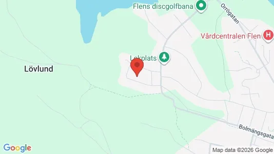 Apartments for rent i Flen - kort over placeringen
